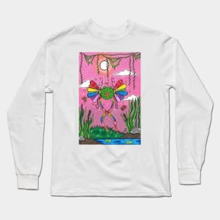 Flower Frog Fairy Long Sleeve T-Shirt